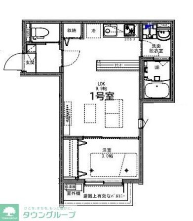 KEIAI RESIDENCE 豊四季の物件間取画像